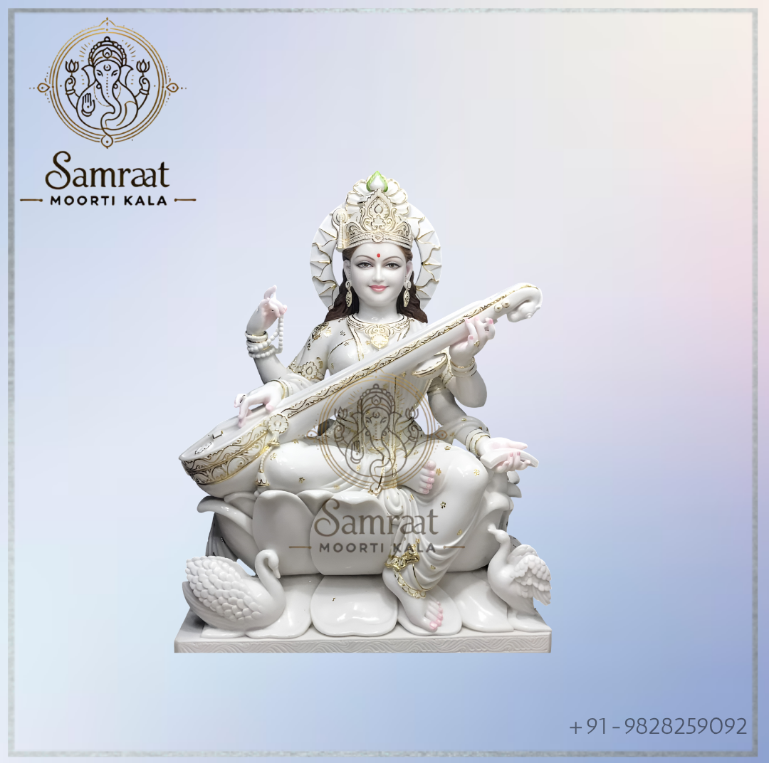 Saraswati Ji Seated